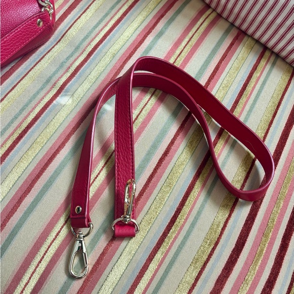 NWT Michael Kors Jet Set Chain Shoulder Bag Red - Picture 3 of 11